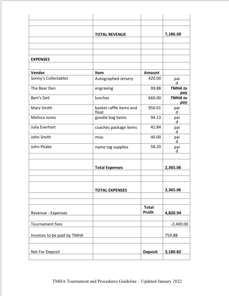 Tournament Planning Guide - pic 4